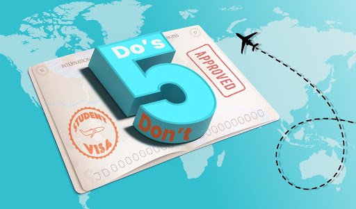 5 points to remember while applying for a student visa